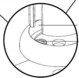 Simple line drawing of a curved mechanical component with circular outline (no text or symbols)