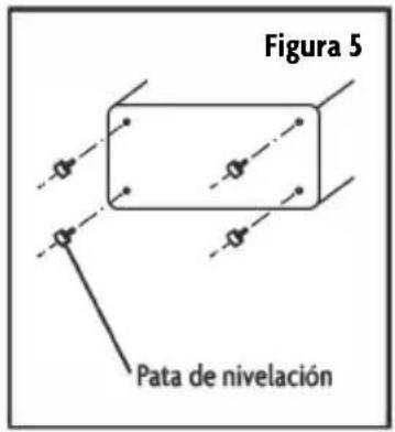 Figura 5 Pata de nivelación