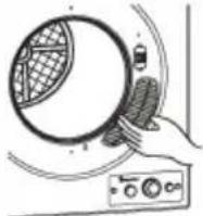 Magic Chef MCSDRY35W1 - AIR INTAKE FILTER - 2