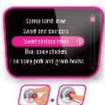 TEFAL Cook4Me CY7018 - INGREDIENTS MENU: - 77