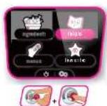 TEFAL Cook4Me CY7018 - INGREDIENTS MENU: - 71