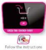 TEFAL Cook4Me CY7018 - INGREDIENTS MENU: - 58