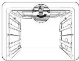 SAMSUNG NV68R5520CB - Curățarea părții încălzitorului superior (in funcție de model) - 1