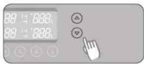 SAMSUNG NV68R5520CB - Nastavitev temperature pečice - 4