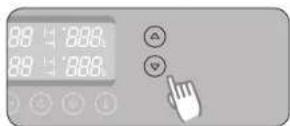 SAMSUNG NV68R5520CB - Setting the oven temperature - 4
