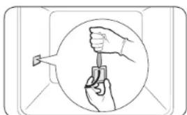 SAMSUNG NV68R5520CB - Becul lateral al cuptorului (în funcție de model) - 1