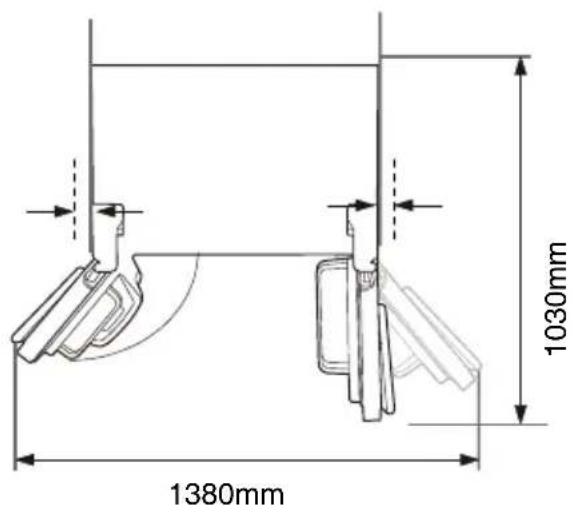 1380mm 1030mm