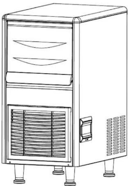 Norpole NPCIM160H - Commercial Undercounter Ice Maker User's Manual - 1
