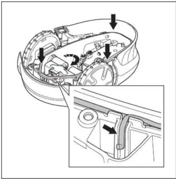 FLYMO EasiLife Go 200 - To replace or to remove the battery - 8