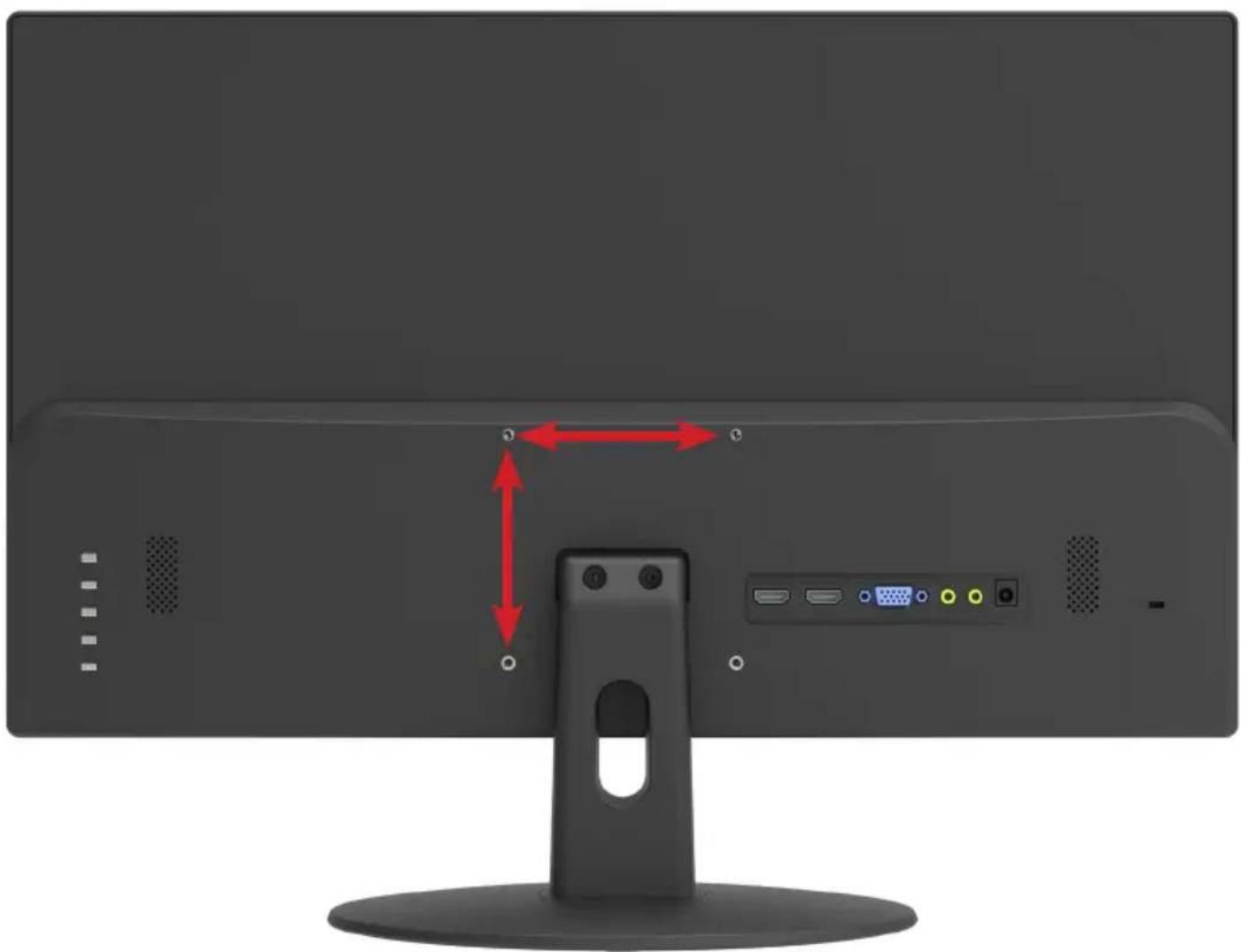 EKO K24FM - BACK OF MONITOR - 1