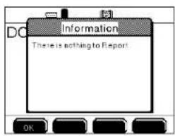 Information There is nothing to Report
