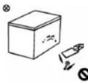 Kunft KCF1897 - Precautions for use - 1