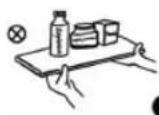 Kunft KCF1897 - Precauções no posicionamento de produtos - 1