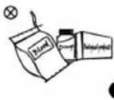 Kunft KCF1897 - Precautions for placing items - 2