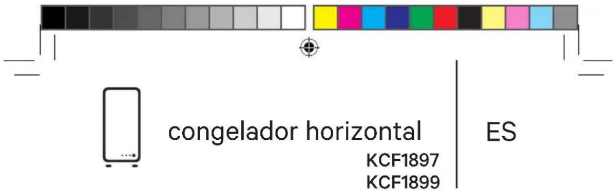 congelador horizontal KCF1897 KCF1899 ES