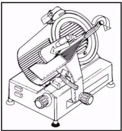 Avantco SL713A - Reassembling the meat pusher - 1
