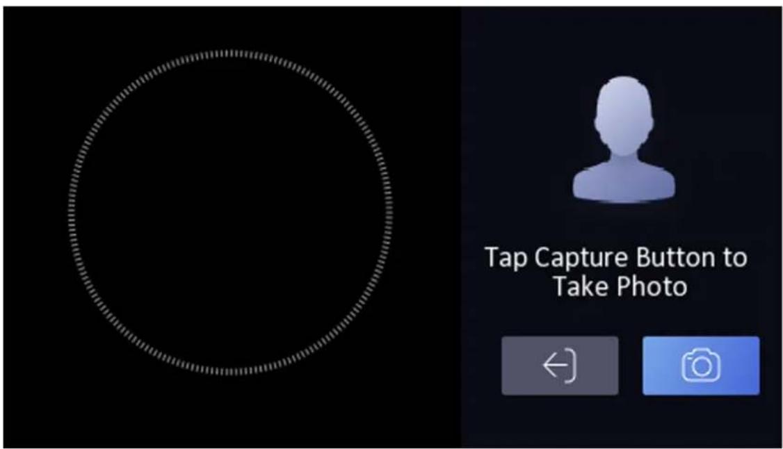 Tap Capture Button to Take Photo