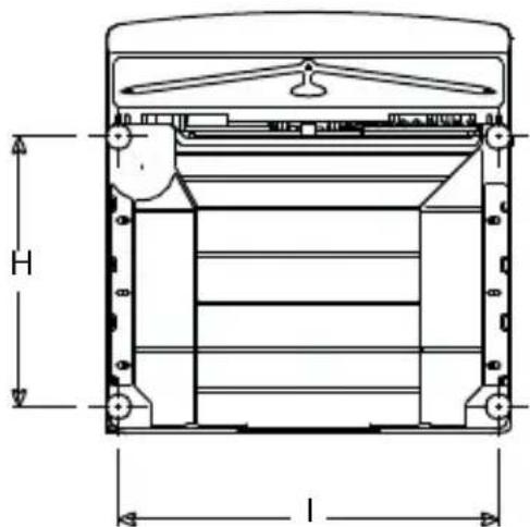 Servend S-150 - ICE/BEVERAGE & COUNTER ELECTRIC DISPENSER DIMENSIONS - 3