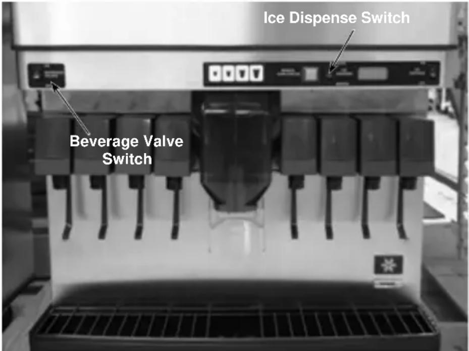 Ice Dispense Switch Beverage Valve Switch