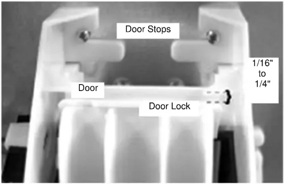 Door Stops Door Door Lock 1/16" to 1/4"
