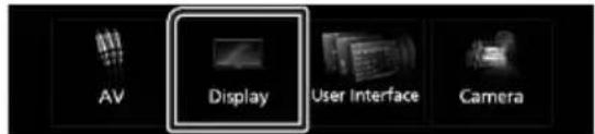AV Display User Interface Camera