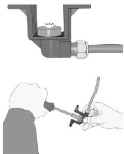 Becken BMS4508 - Nozzle change operation for oven burners: - 2