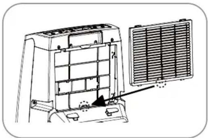 LG LP1018WNR - CLEANING THE AIR FILTER - 2