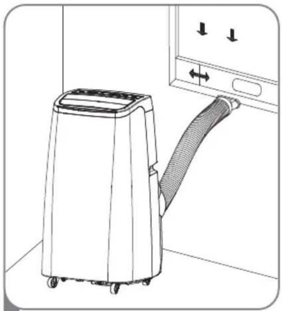 LG LP1018WNR - INSTALLATION IN VERTICAL-SLIDING WINDOWS - 1