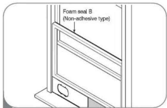 Foam seal B (Non-adhesive type)