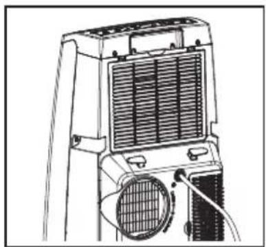 LG LP1018WNR - Using the Upper Drain Port (Dry Mode Only) - 1