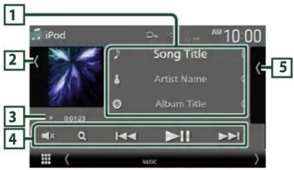 1 iPod 2 Song Title Artist Name Album Title 3 0:01:23 4 MUSIC