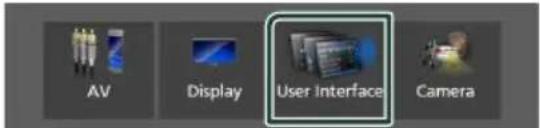 AV Display User Interface Camera