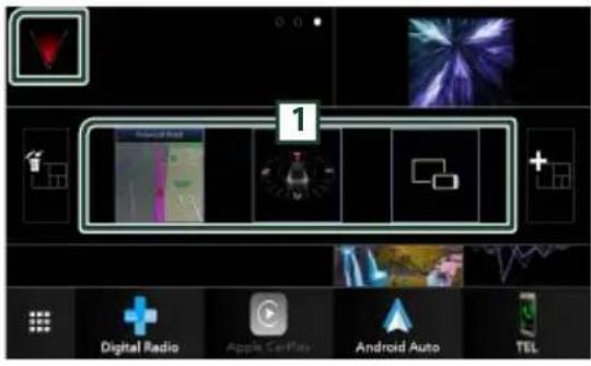 1 Digital Radio Apple Firefox Android Auto TEL