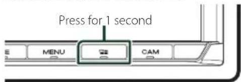 Press for 1 second MENU G0 CAM