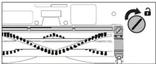 Finlux FN-VM1001BA - Brushroll maintenance - clean frequently or when brushroll indicator light turns red - 2