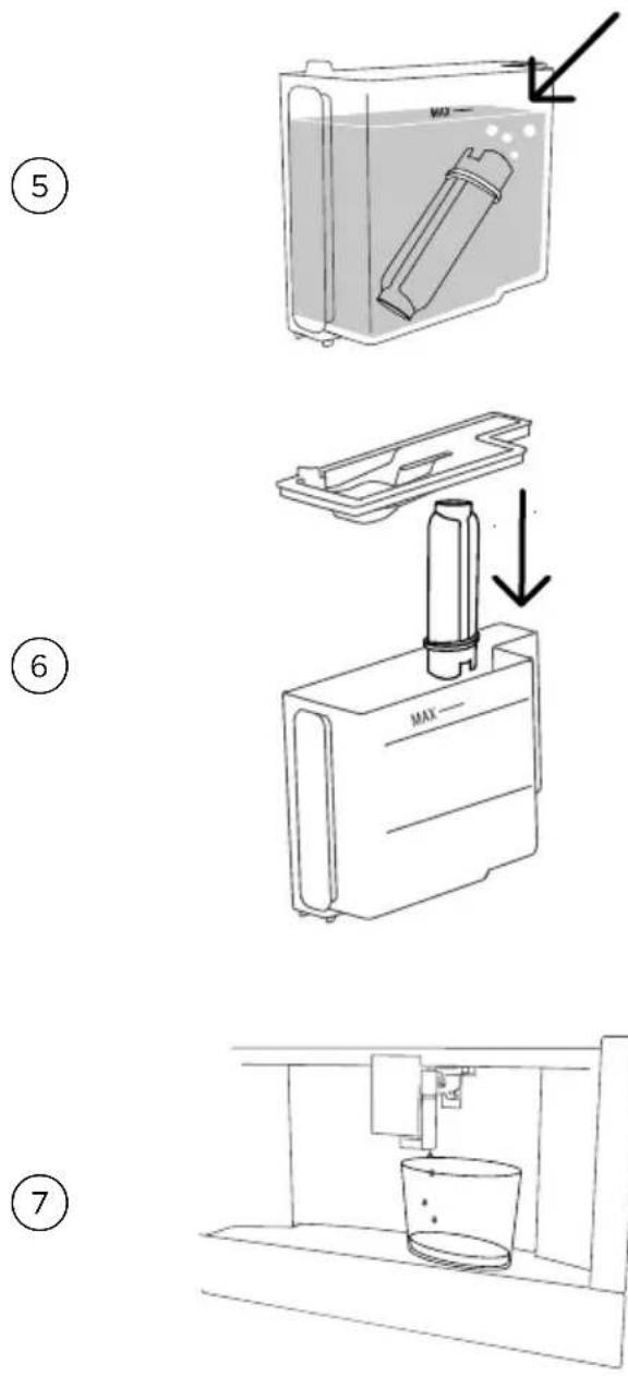 Fisher & Paykel EB60MSB1 - Installing the filter - 5