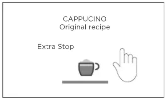 CAPPUCINO Original recipe Extra Stop