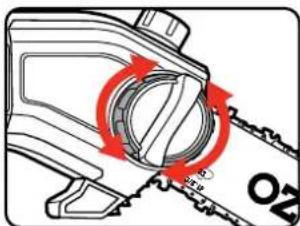 Ozito EPP-751 - TENSIONING THE CHAIN 3. LUBRICATION OF THE CH - 5