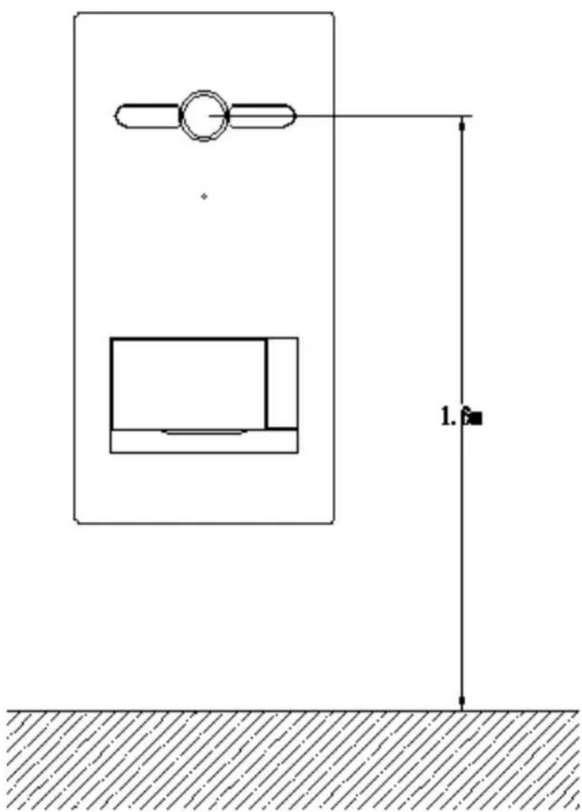 Speco Technologies AIPK1 - Installation Height - 1