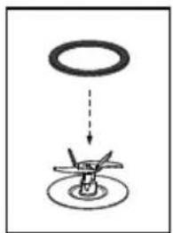 OSTER Xpert BLST3A-R2G - ASSEMBLING THE 2 L JAR - 3