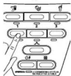 Diagram showing a hand interacting with a device panel, labeled with Chinese characters and symbols.