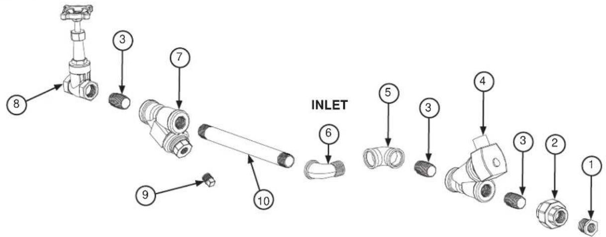 8 3 7 9 10 INLET 6 5 3 4 3 2 1