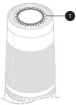 LG PuriCare 360 AS330DWR0 - Turning Air Quality Light On/Off - 1