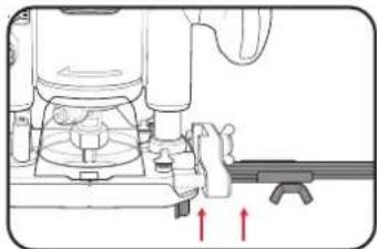 Ozito PXBPRS-018 - Attaching The Parallel Guide - 3