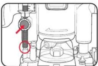 Ozito PXBPRS-018 - Adjusting The Routing Depth - 6