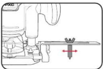 Ozito PXBPRS-018 - Adjusting The Compass Point - 2