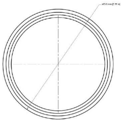 ø55.6 mm [30.0 m]