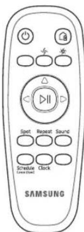 Spot Repeat Sound Schedule Clock SAMSUNG