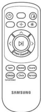 SAMSUNG Spot Repeat Sound Schedule Clock Removing Control/Load