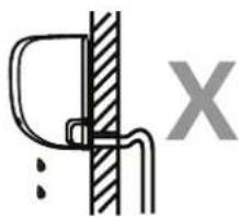 COMFEE CF-XTW09 OU - NOTE ON DRAIN HOSE PLACEMENT - 2